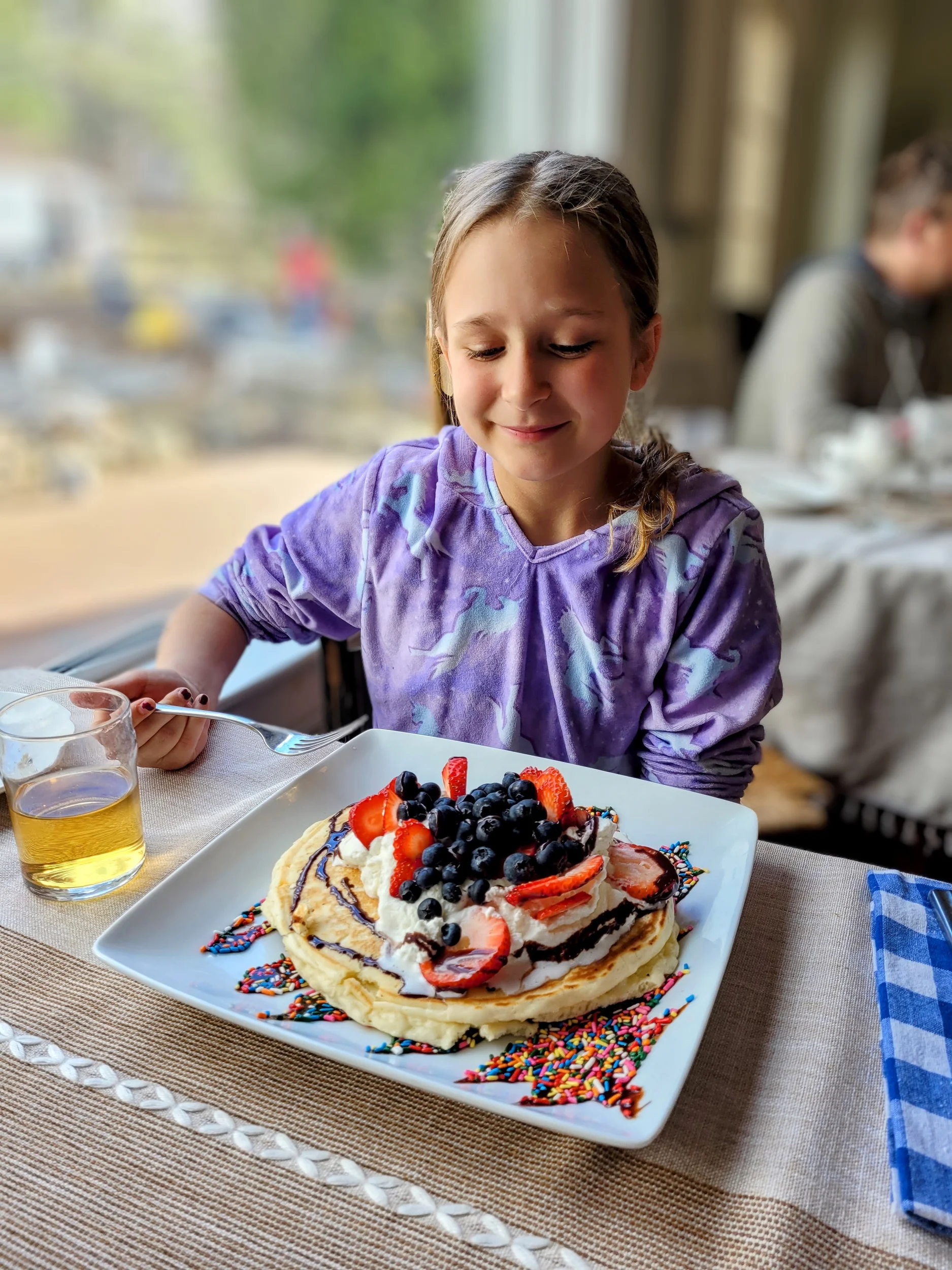 breakfast, kid friendly, squam lake, lakes region